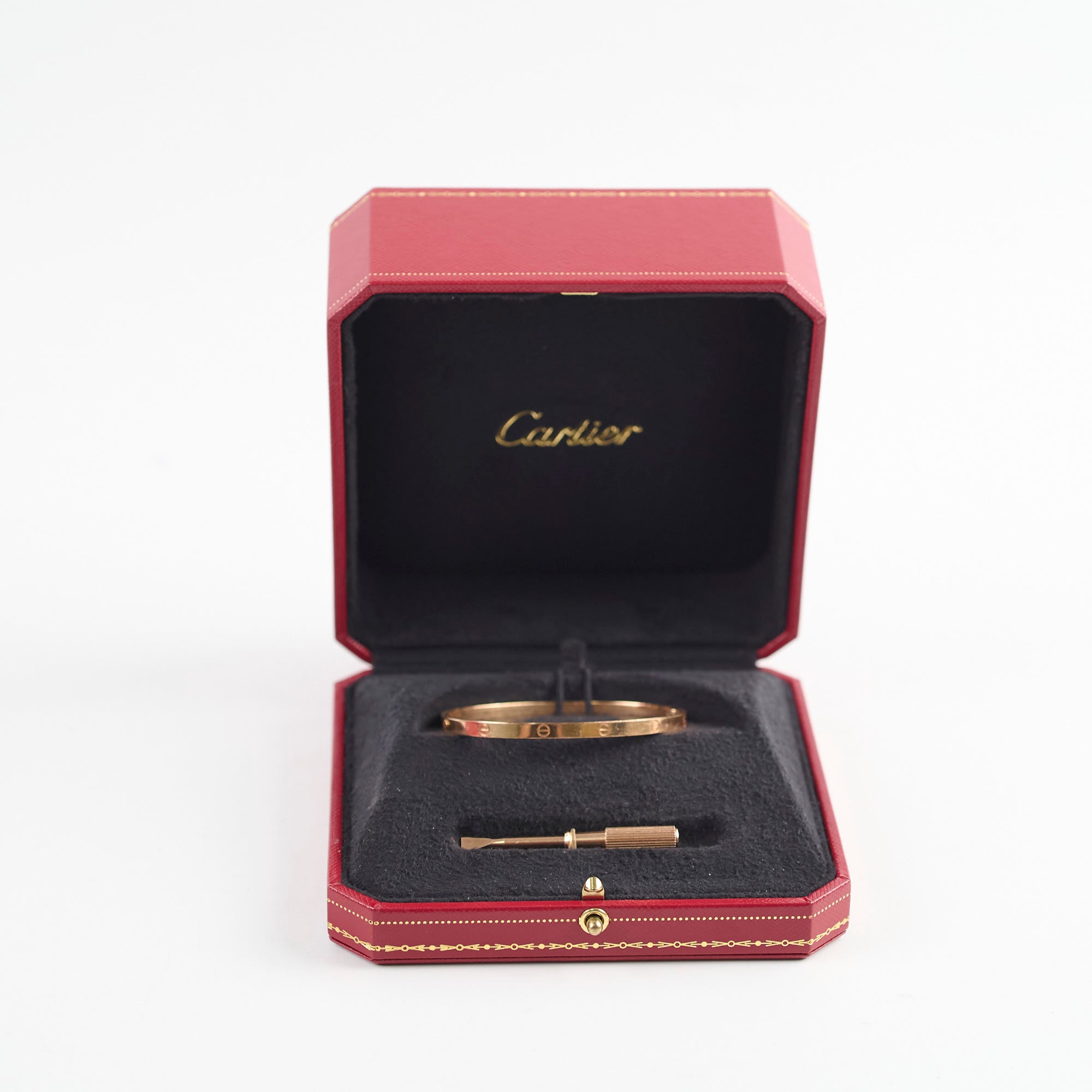 Cartier Small Love Bracelet in 18K Pink Gold - Size 17 | Luxury Jewelry for Women, Anniversary Gift, Romantic Present for Her