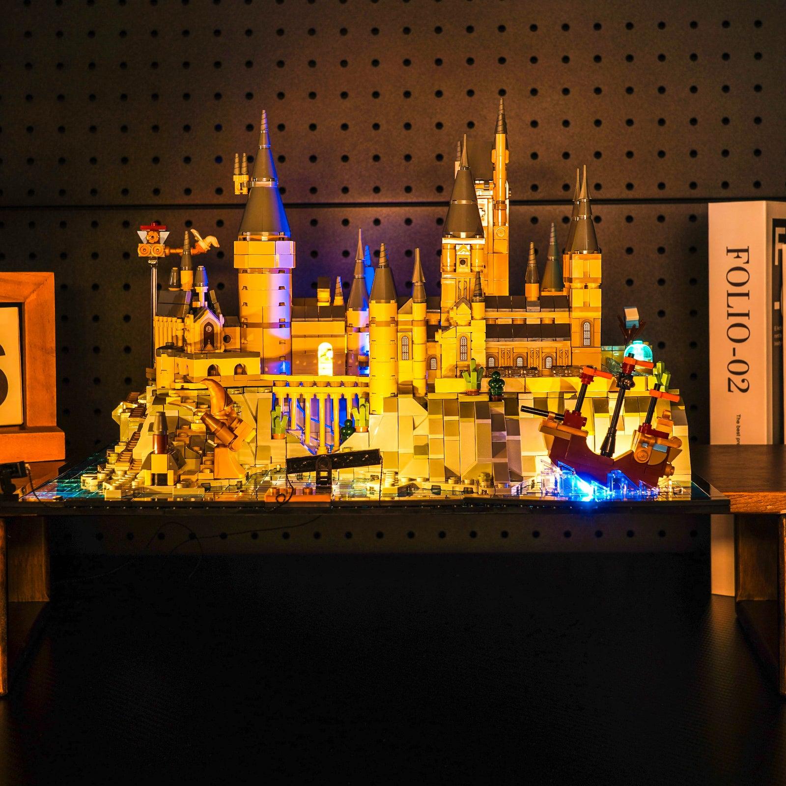 ICuanuty LED Lights Kit for LEGO 76419 Hogwarts Castle - DIY Lighting Set for Harry Potter Building Blocks - Enhance Display for Home Decor, Gift, or Collection