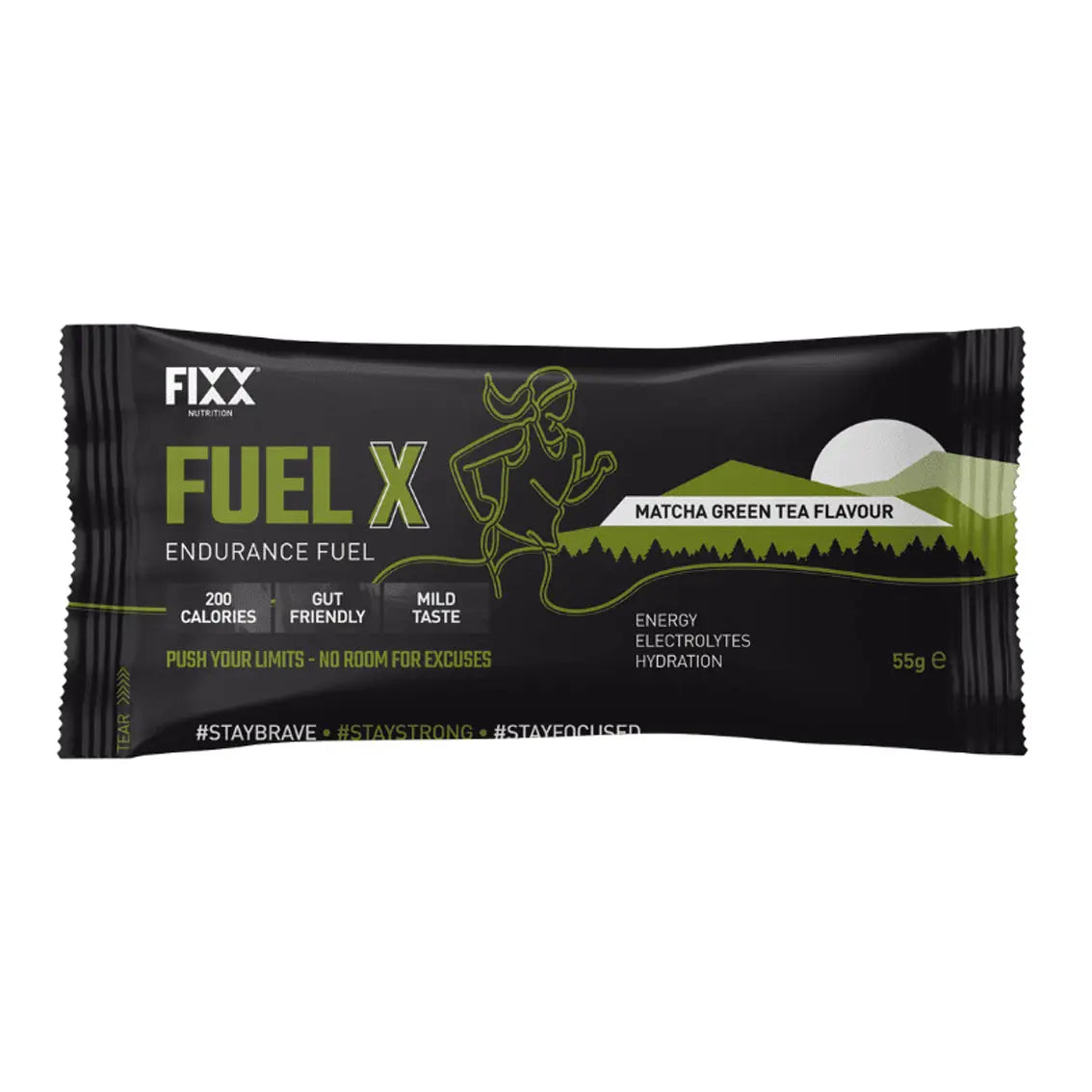 Fixx Nutrition Fuel X Energy Drink Mix Packets - Boost Energy & Focus for Workouts, Sports & Daily Activities