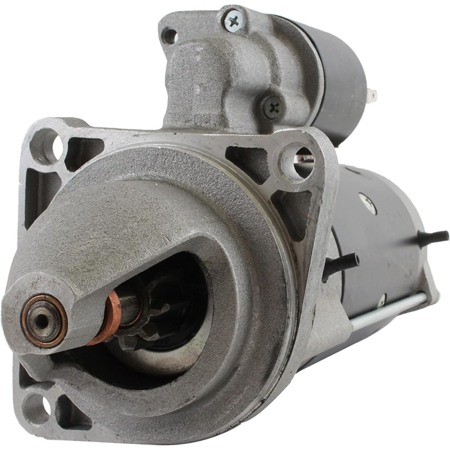 Discount Starter & Alternator 18374N - Compatible with Case JX 100U, 1095N, 70U, 90U, 95, 4835 & New Holland TK 100A, 90A/MA, LB75, 5530HC, 5635, 7635, TT65, 75, 75A, 4230, 4330V, 4430N, 4430V, TN70F, 75F/FA, 95FA/VA - Perfect for Tractor & Heavy Equipment Repair