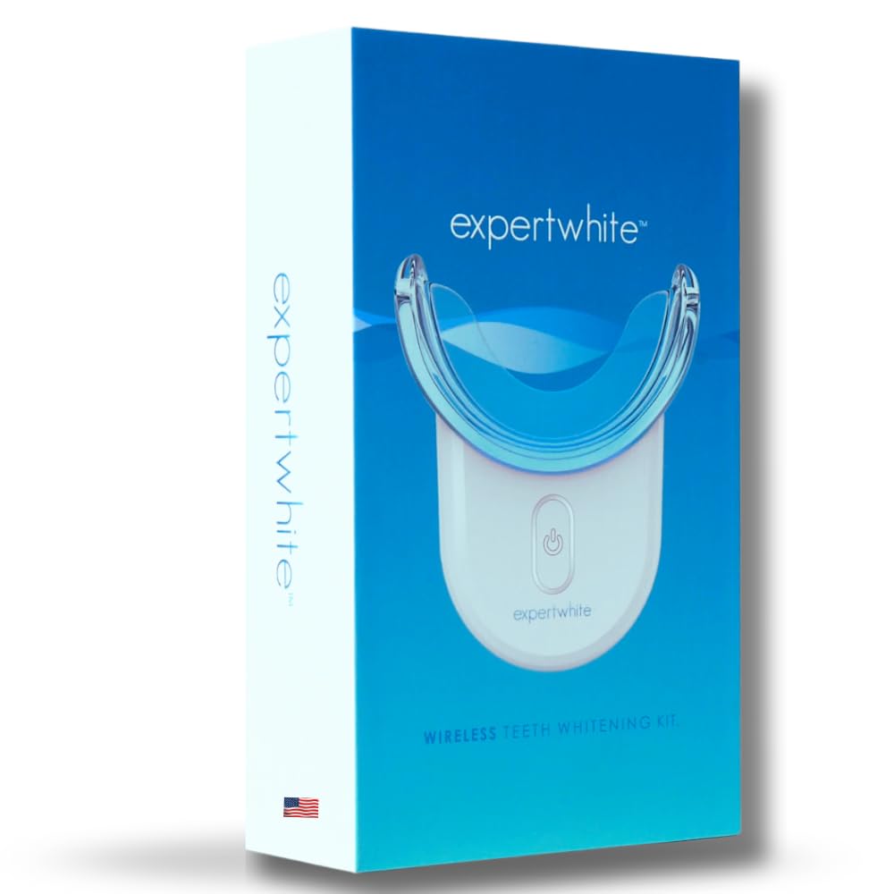Professional Teeth Whitening Kit with 32x LED Accelerator Light - Dentist-Recommended Whitening Gel Pens for Sensitive Teeth | Enamel-Safe, Fast Results | Includes Mouth Tray & UV Light | Perfect for Home Use, Gifts, and Special Occasions