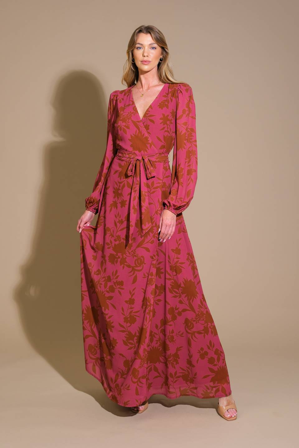 Cross Your Mind Woven Maxi Dress - Flowy Boho Summer Dress for Women, Beach Wedding & Vacation Outfit