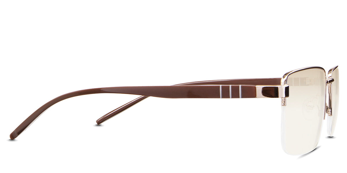 Elm Men's Prescription Tinted Sunglasses - UV Protection Polarized Lenses for Driving, Fishing & Outdoor Activities