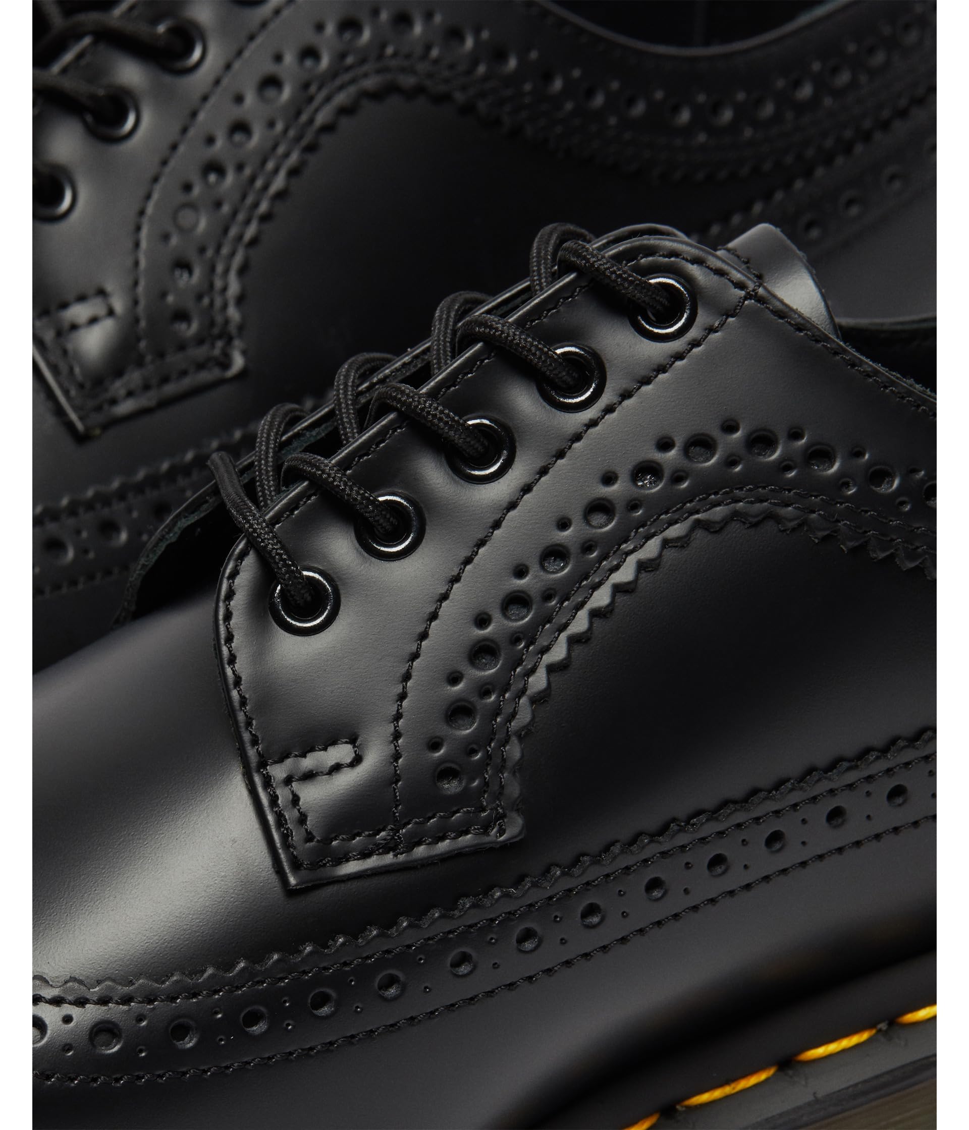 Dr. Martens Men's Classic Lace-Up Brogue Leather Loafers - Stylish & Comfortable Dress Shoes for Work, Casual & Formal Occasions