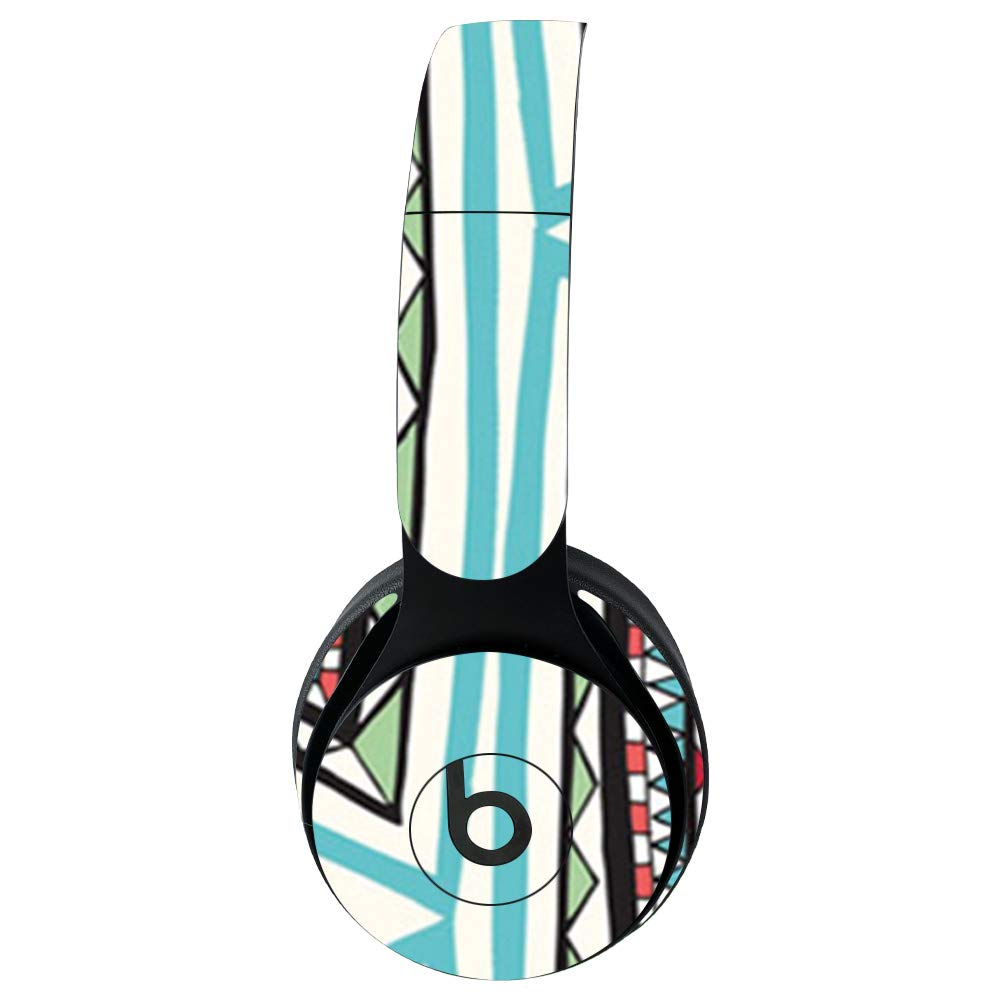 MightySkins Vinyl Decal Wrap Cover for Beats Solo Pro Wireless Headphones - Aztec Pyramids Design | Protective, Durable, Customizable Skin | Easy to Apply & Remove | Made in USA | Perfect for Travel, Gym & Daily Use