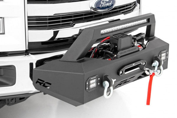 2009-2022 Ford F-150 EXO Winch Mount Kit for 2WD & 4WD Models (Part #10762) - Heavy Duty Off-Road Bumper Accessory for Truck Recovery & Adventure