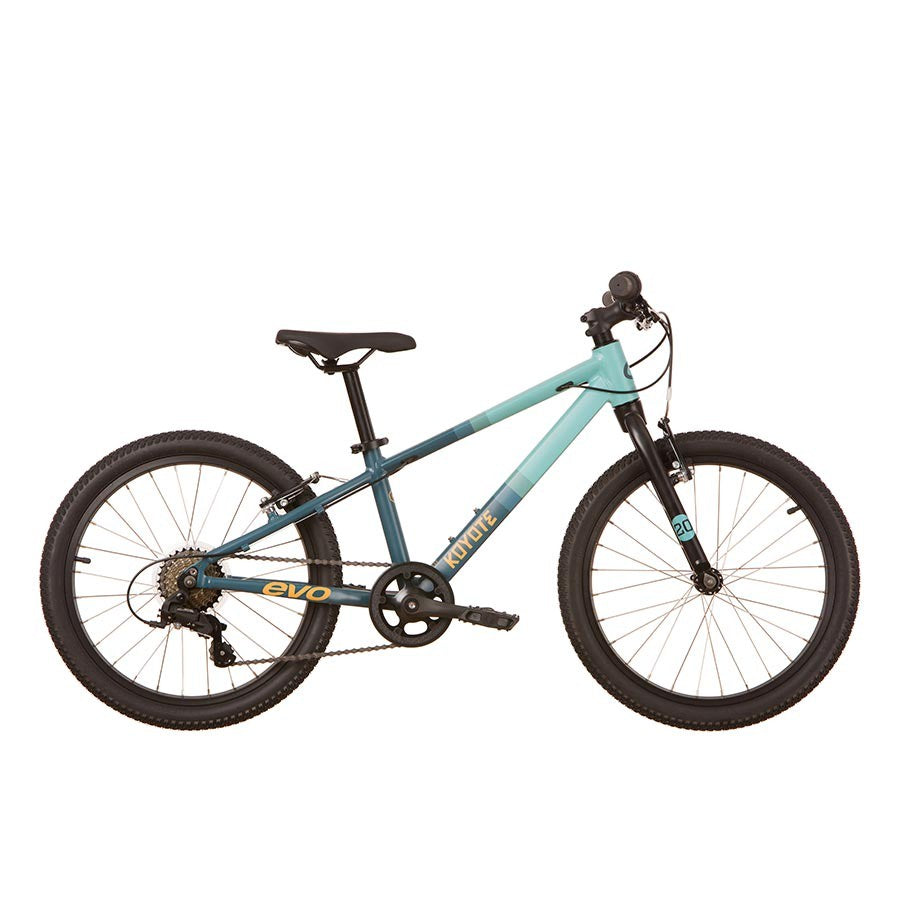 EVO Koyote 20 7-Speed Mountain Bike for Adults - Lightweight Aluminum Frame, Front Suspension, Disc Brakes - Perfect for Trail Riding, Commuting & Outdoor Adventures