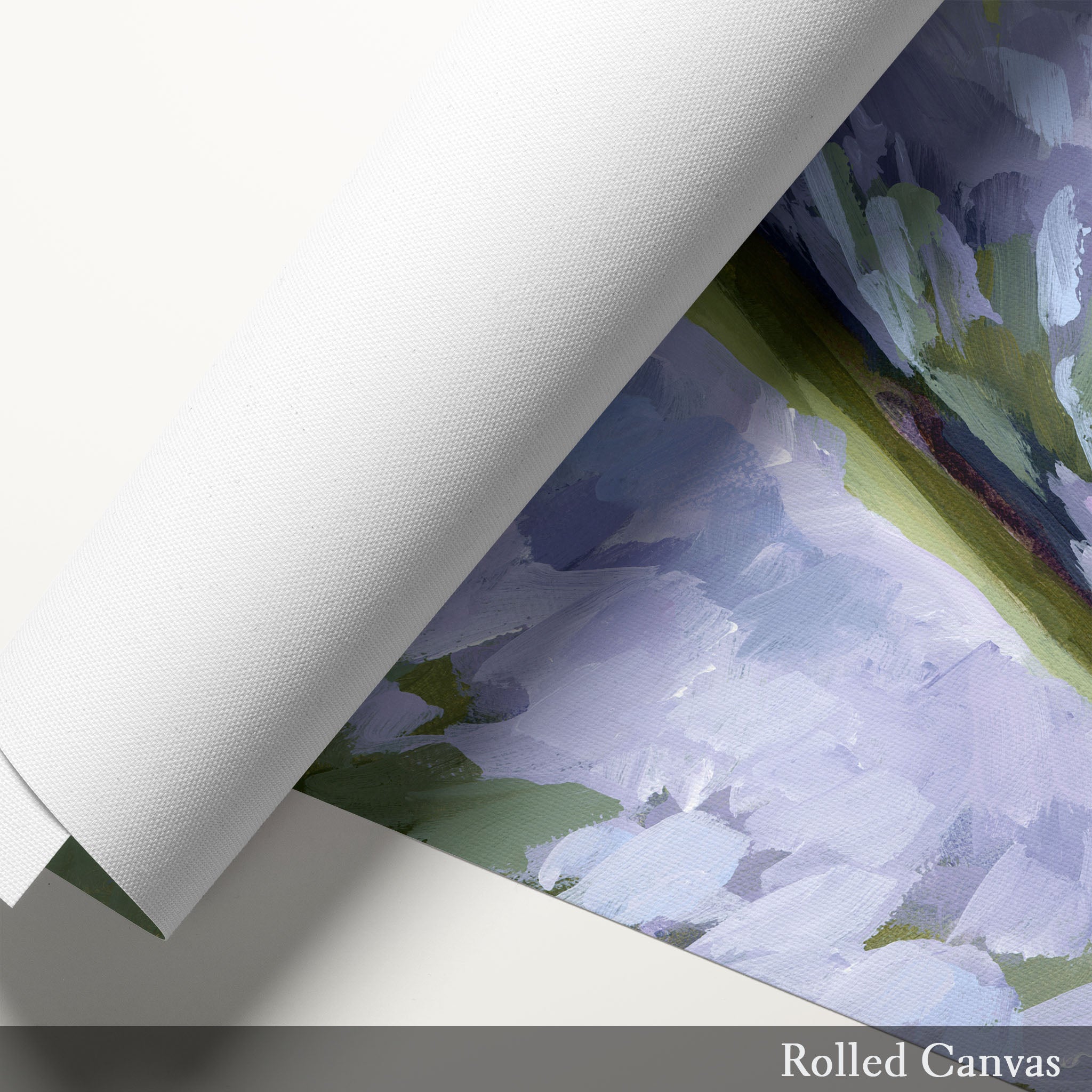 Lavender Foothills Art Print - Stunning Landscape Wall Decor for Living Room, Bedroom & Office - Premium Canvas Painting for Home & Office Decor