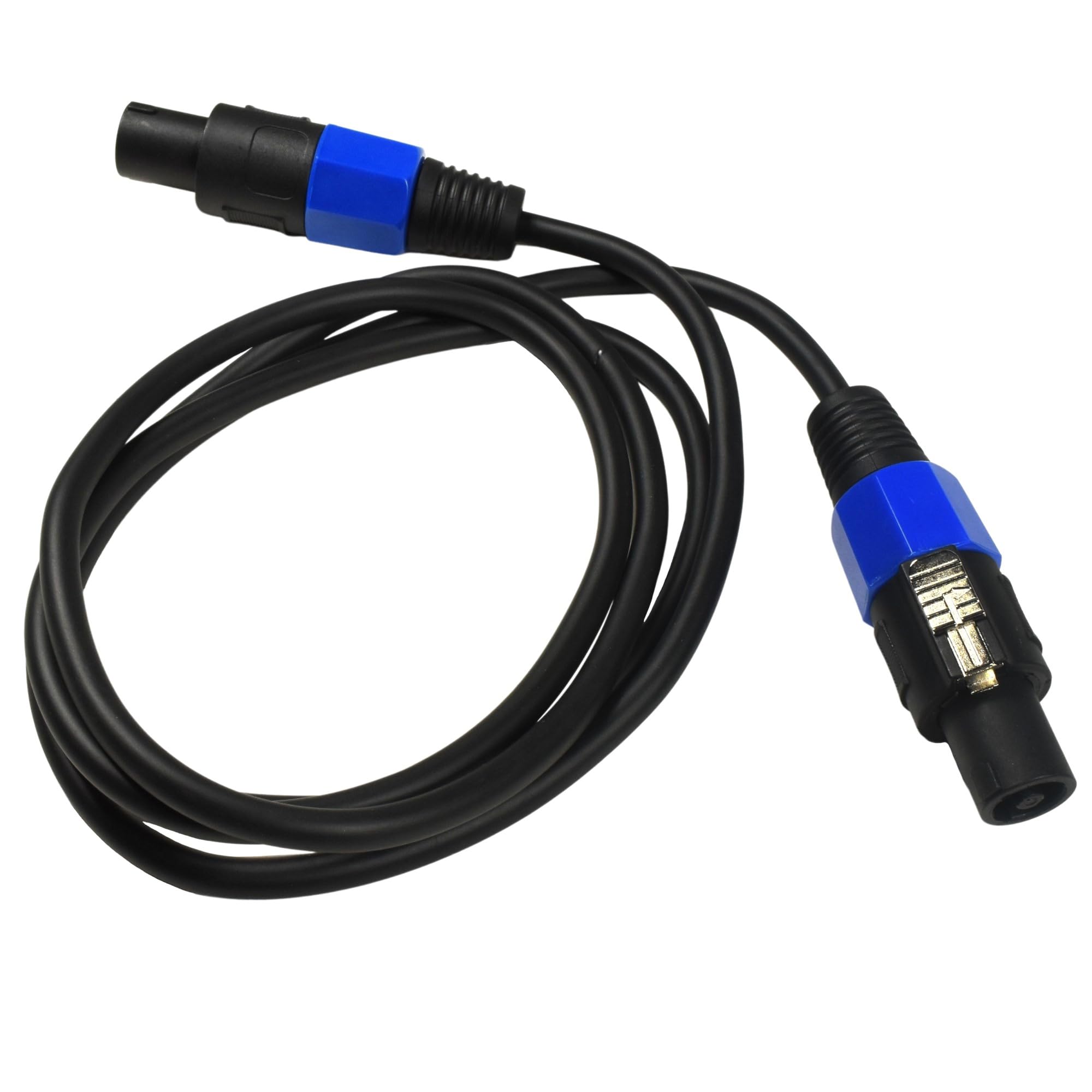 HQRP 6ft Speakon to Speakon Cable (Male to Male) - Replacement for JBL EON 305 Speaker, DJ PRO-SUB15AMP/18AMP Subwoofer & Orange OBC210/OBC410 Bass Cabinets - Perfect for Live Performances, Studio Recording & DJ Equipment