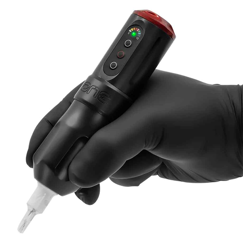 FK Irons One Cordless Tattoo Machine with 4mm Stroke & Drop-in Battery - Perfect for Professional Tattoo Artists & Beginners