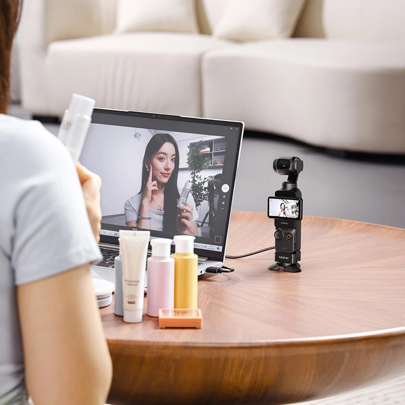 Ulanzi Pocket 3 Mini Tripod Kit - Compact Lightweight Aluminum Travel Tripod with Phone Mount & Bluetooth Remote | Perfect for Vlogging, Photography, and Outdoor Adventures