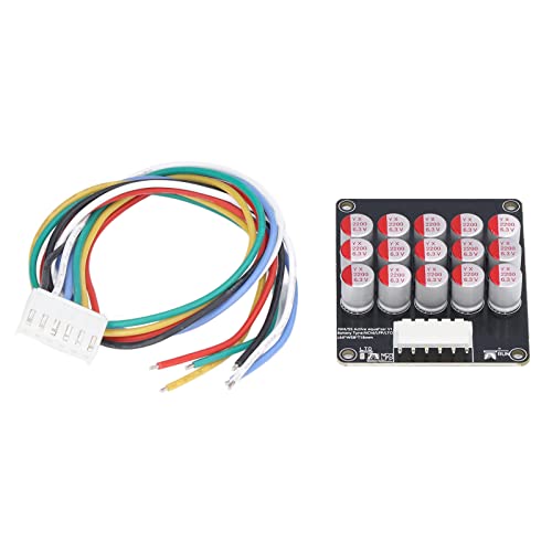 High-Performance Battery Active Equalizer - Low Internal Resistance MOS, 2OZ Copper Thick PCB for LTO/LFP/LPO/NCM 4-5S Batteries - Ideal for Solar Energy Storage & EV Battery Management Systems