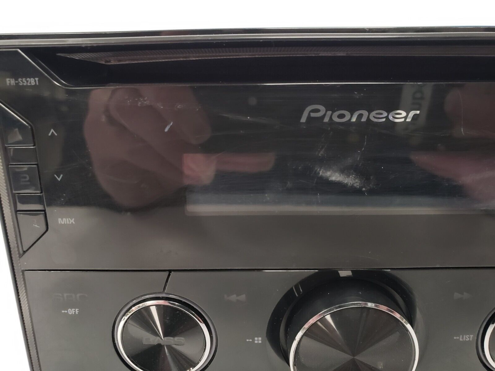 Pioneer FH-S52BT Bluetooth Car Stereo Receiver - Double DIN In-Dash MP3/CD Player with USB, AUX Input & Hands-Free Calling - Perfect for Road Trips & Daily Commutes