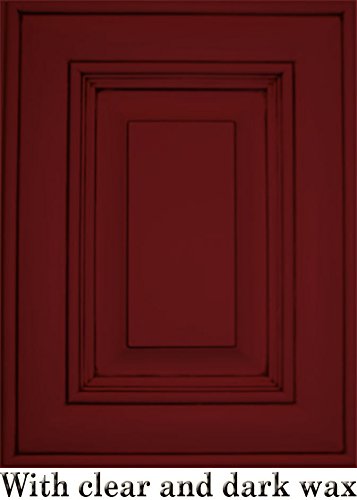 Retique It Chalk Furniture Paint by Renaissance DIY - 32oz Burgundy (59) for Wood, Cabinets & Home Decor - Easy DIY Chalk Finish Paint for Upcycling Projects