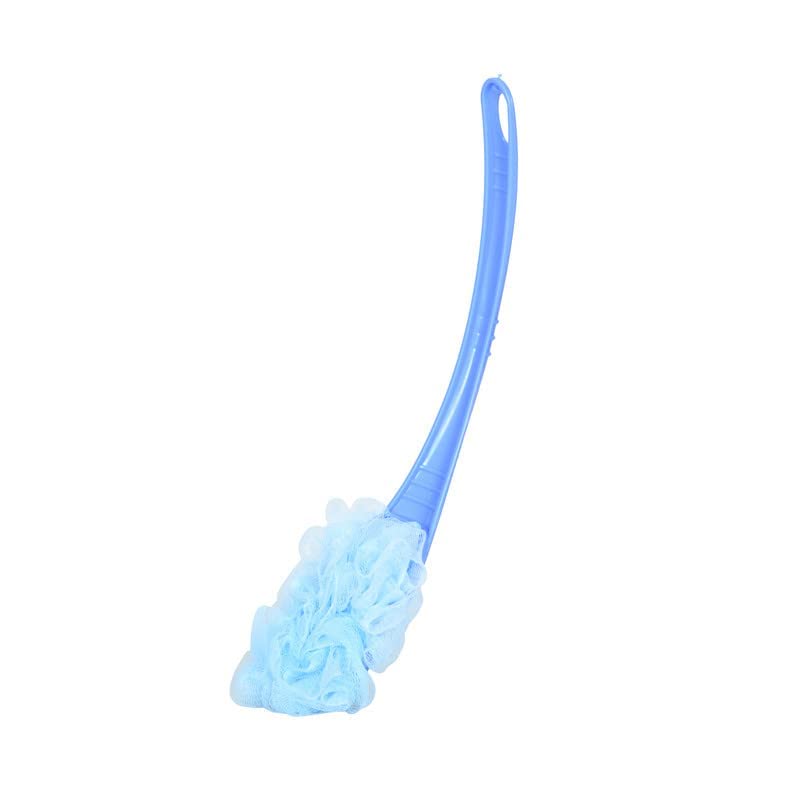 SIA VENDORS Soft Exfoliating Bath Loofah with Long Handle - 2 Pack Back Scrubber for Women, Men & Kids | Perfect for Shower, Bath & Spa Day