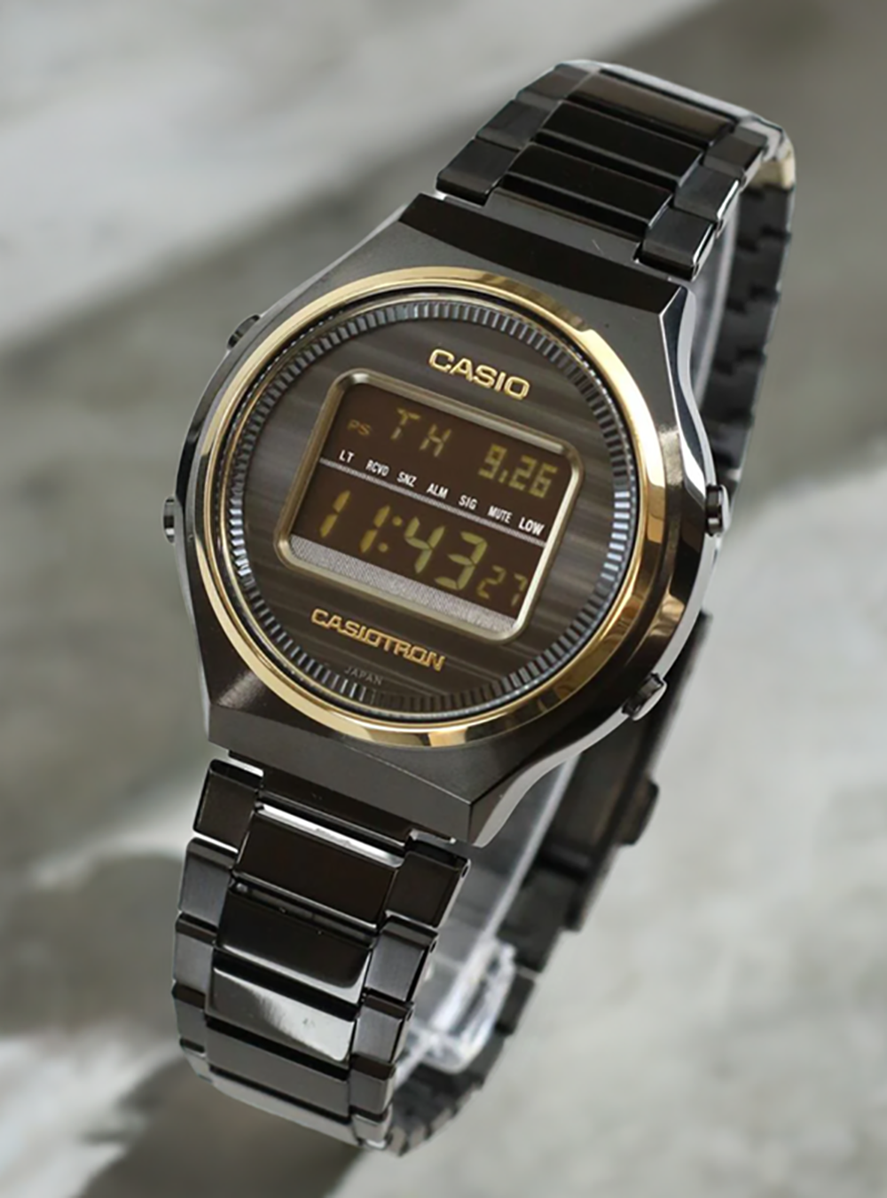 CASIOTRON TRN-50ZE 1AJR 50th Anniversary Limited Edition Watch - Made in Japan JDM - Retro Digital Watch for Men, Collectors & Vintage Enthusiasts - Perfect for Special Occasions & Gift Giving