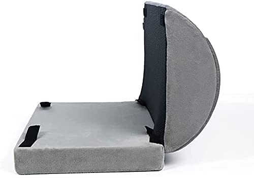 FGWE Adjustable Height Footstool for Office & Home - Ergonomic Under Desk Footrest with 2 Height Options, Ideal for Pregnant Women, Students & Professionals - Perfect for Improving Posture & Comfort While Working or Studying (Gray)