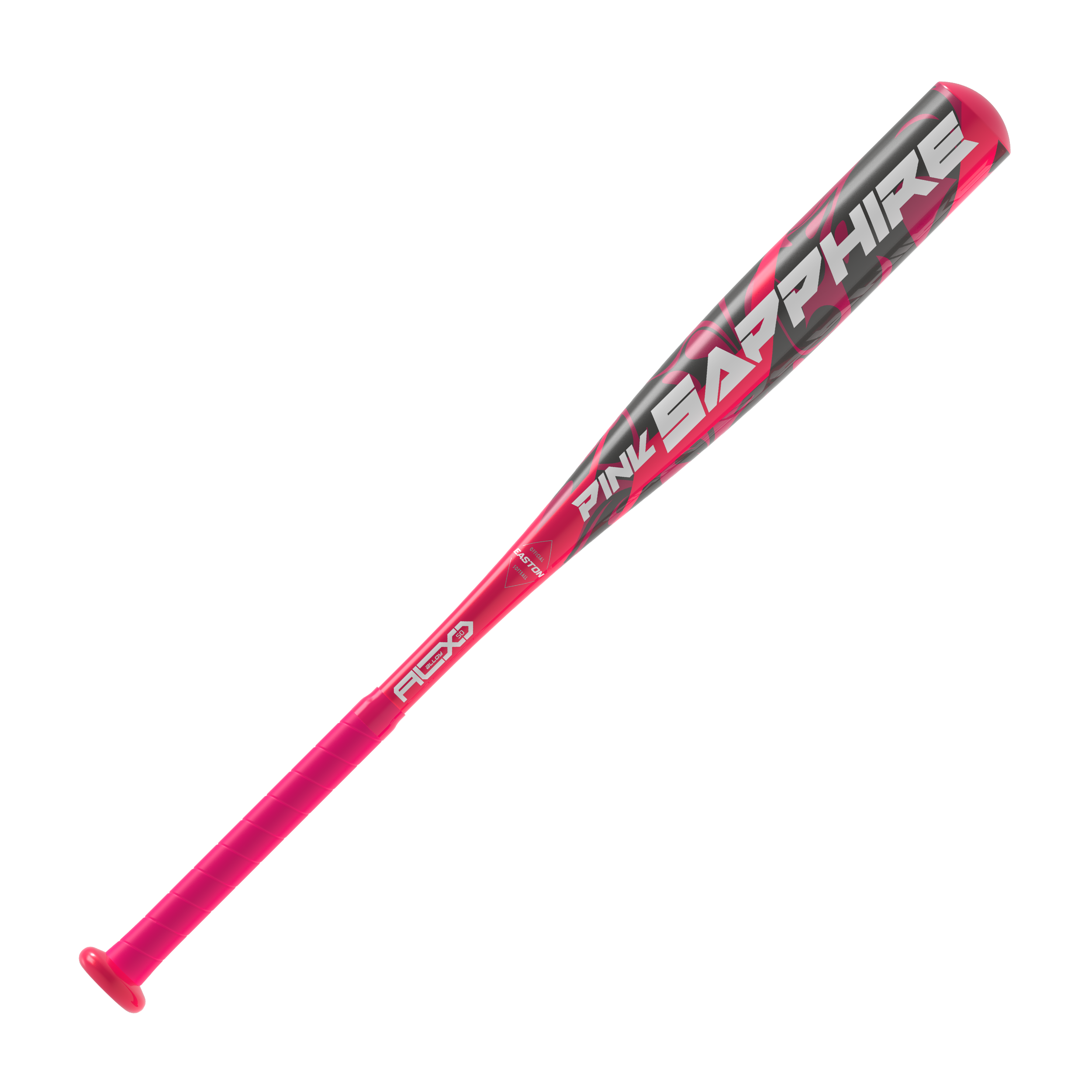 Easton Pink Sapphire Fastpitch Softball Bat -10 Drop Weight | USSSA Certified for Youth & High School Players | Perfect for Games, Practice & Tournaments