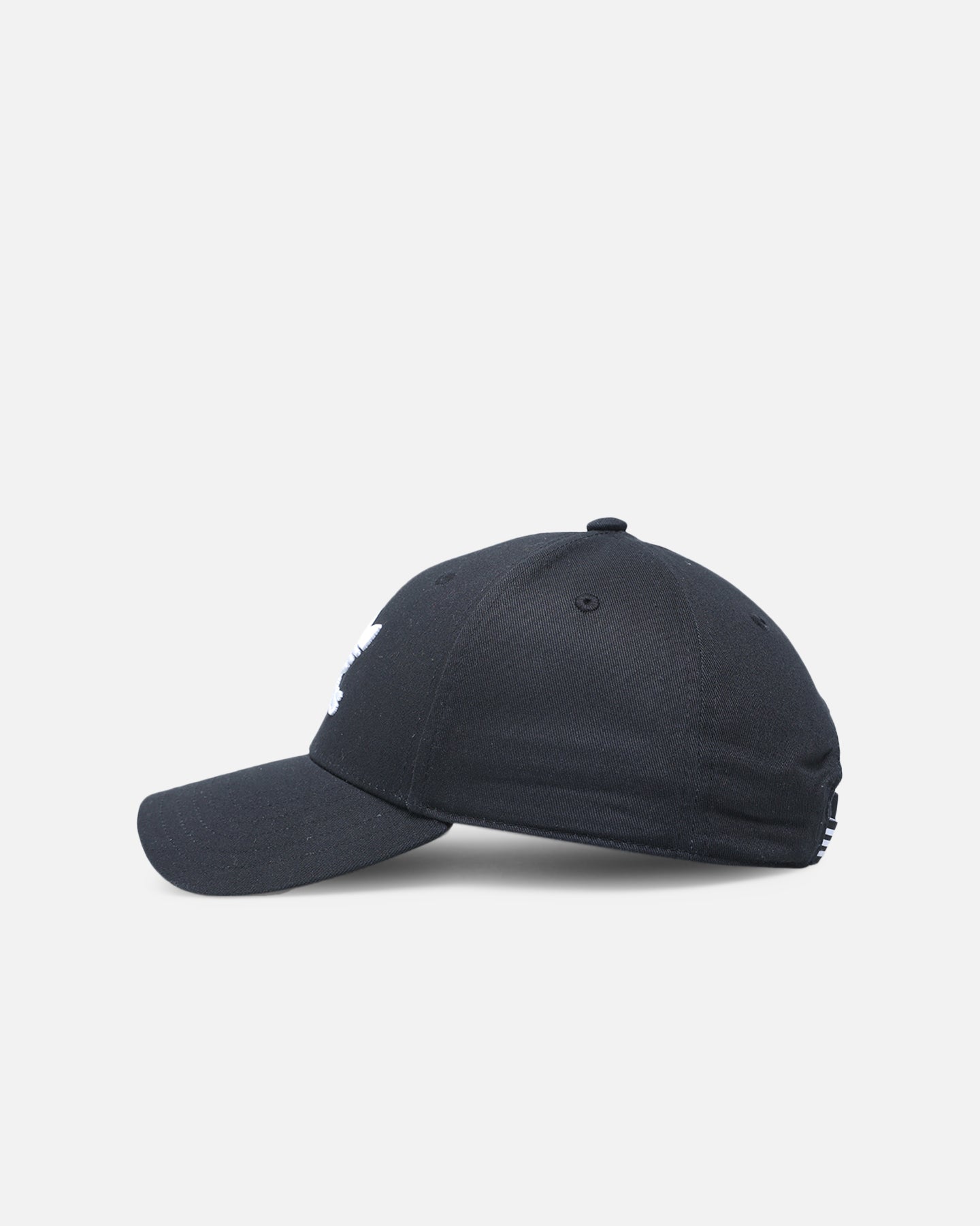 Adidas Baseball Classic Trefoil Strapback Hat - Black & White Adjustable Snapback Cap for Men & Women - Perfect for Sports, Casual Wear & Outdoor Activities