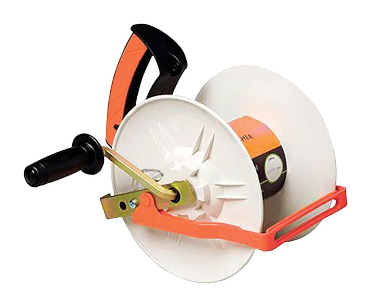 Gallagher Electric Fence Reel - Heavy Duty Polywire, Polyrope & Tape Reel for Easy Electric Fencing | Perfect for Pasture, Paddock & Livestock Grazing Setup | Farm & Ranch Fencing Solution