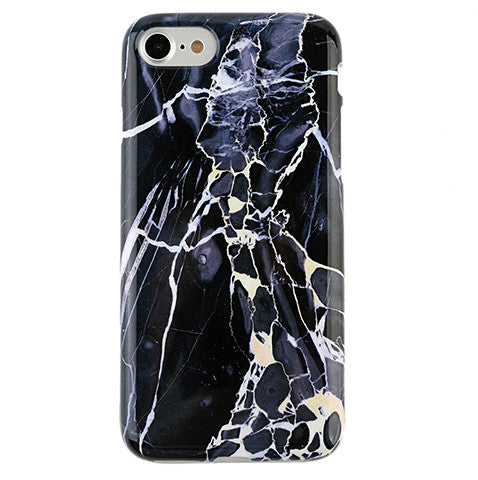 Black Panther Marble iPhone Case - Durable Protective Cover for iPhone 12/13/14/Pro/Max | Stylish Marble Design | Perfect for Everyday Use, Travel & Gifts