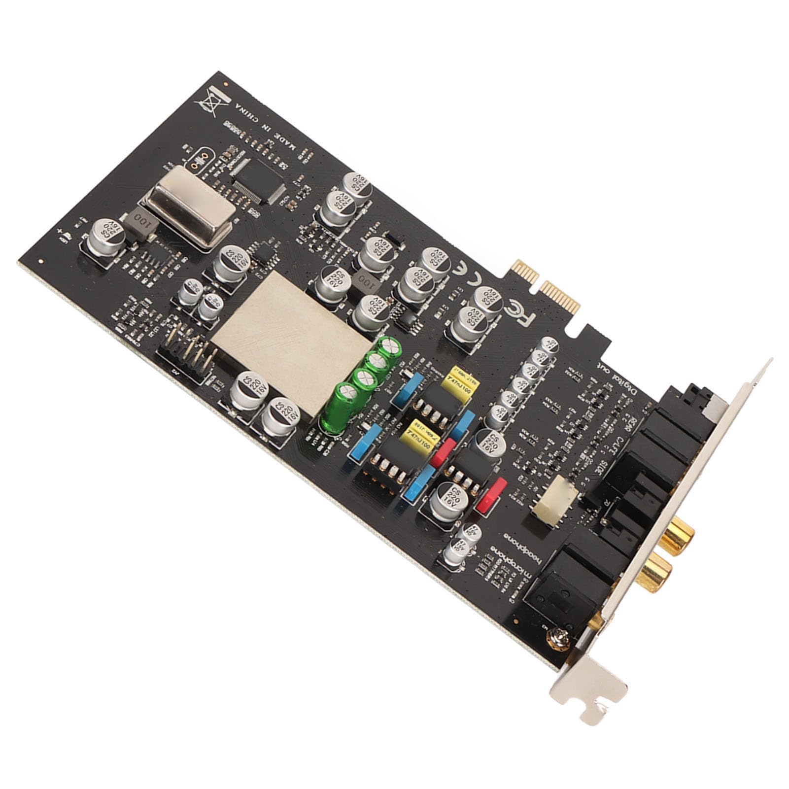 PCI Express Sound Card 7.1CH, 192KHz High Resolution Audio, Multi-Interface PCIe Sound Card for PC - Perfect for 3D Gaming, Music Production & Home Theater Systems