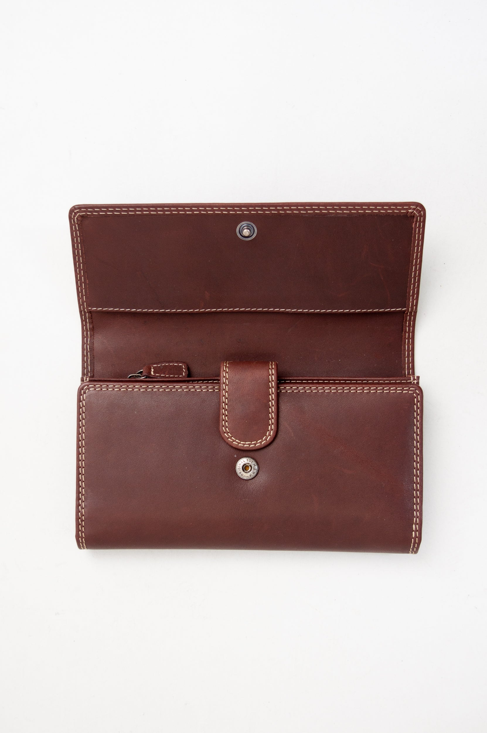 Adrian Klis 105 Women's Genuine Leather Wallet - Brown RFID Blocking Bifold Wallet for Everyday Use, Travel & Gift Giving