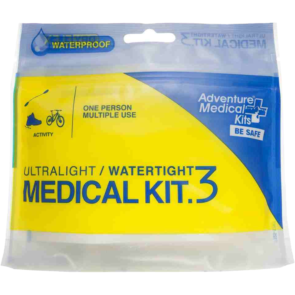 Adventure Medical Ultralight & Watertight .3 First Aid Kit - Compact Emergency Medical Supplies for Hiking, Camping & Outdoor Adventures