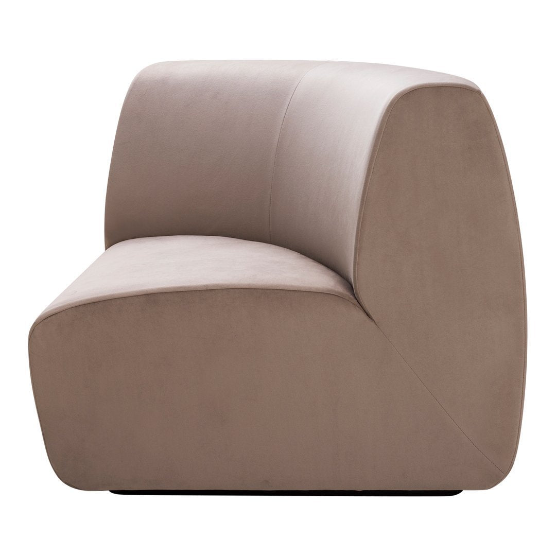 Infinity End Sofa - Modern L-Shaped Sectional Couch with Recliner, Comfortable Fabric Upholstery for Living Room, Family Room, and Home Theater