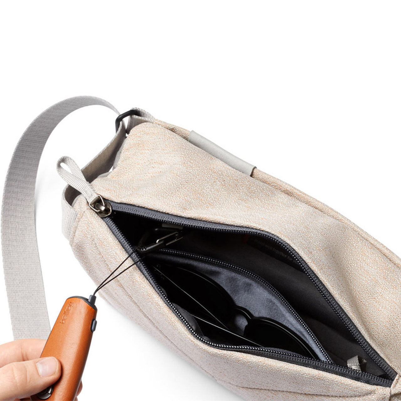 Bellroy Sling Mini - Compact Crossbody Bag for Men & Women | Water-Resistant & Lightweight | Perfect for Travel, Hiking & Everyday Use