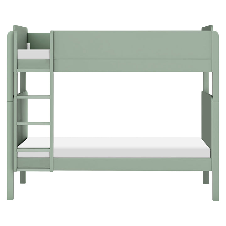 Babyletto Tip Toe Bunk Bed - Twin Over Twin Kids Bunk Bed with Ladder, Safety Rails & Modern Design | Perfect for Small Rooms, Shared Kids Bedrooms & Sleepovers