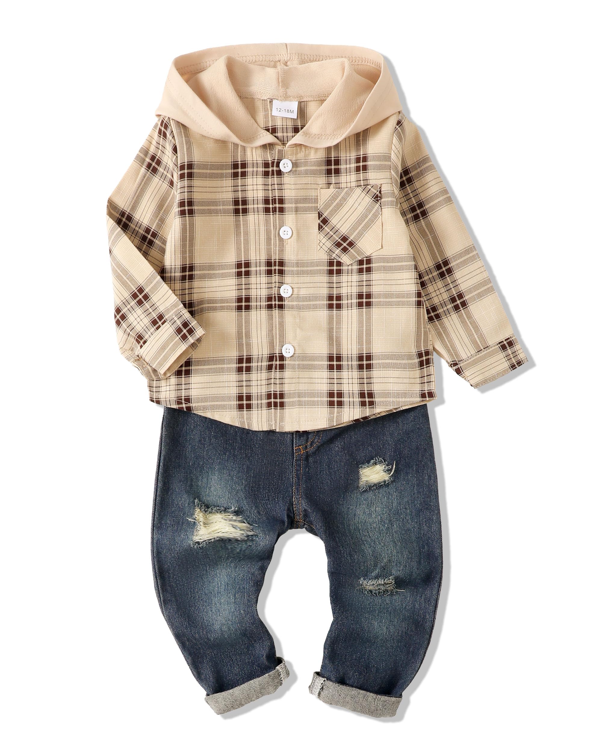 Baby Boy Summer Outfits - Cute Toddler Short Sleeve Shirt & Shorts Set | Comfortable Cotton Clothes for Infants | Perfect for Playtime, Beach & Outdoor Activities