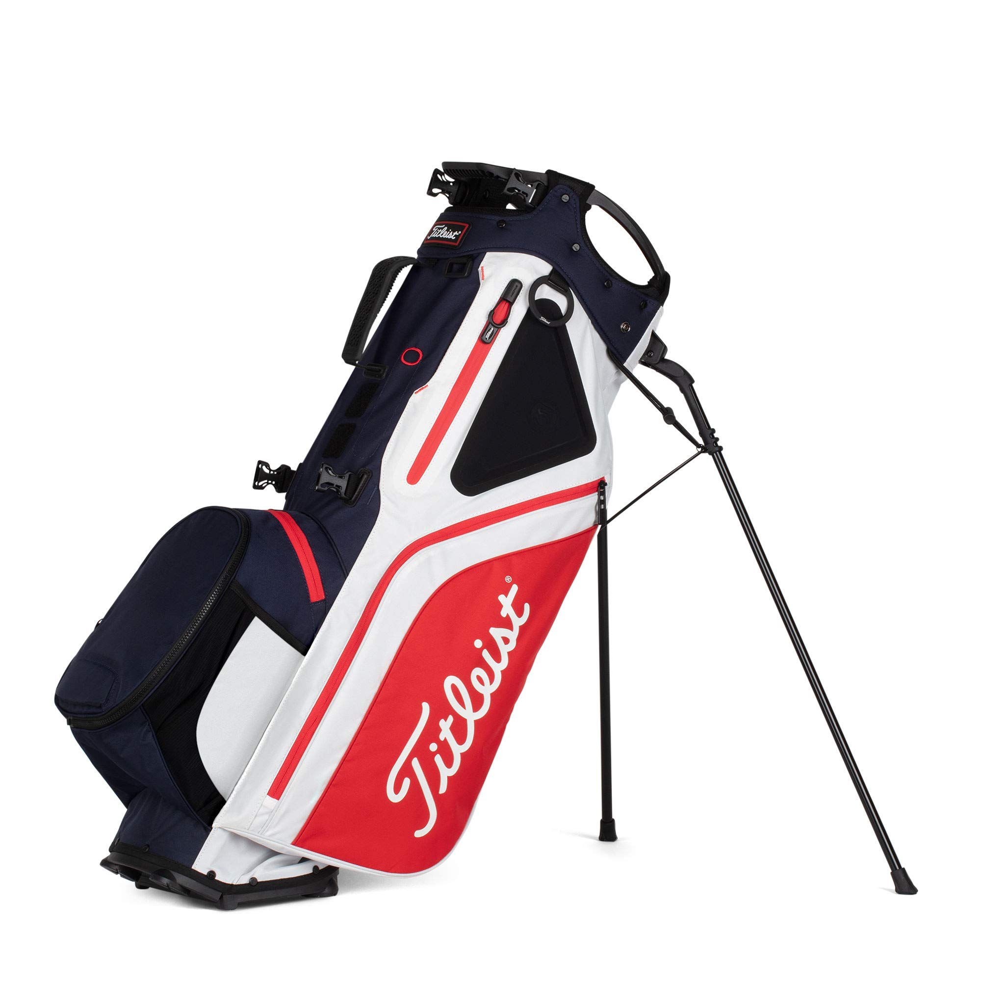 Titleist Hybrid 5 Golf Stand Bag - Lightweight & Durable Golf Carry Bag with 5-Way Divider - Perfect for Golfers, Driving Range & Course Play