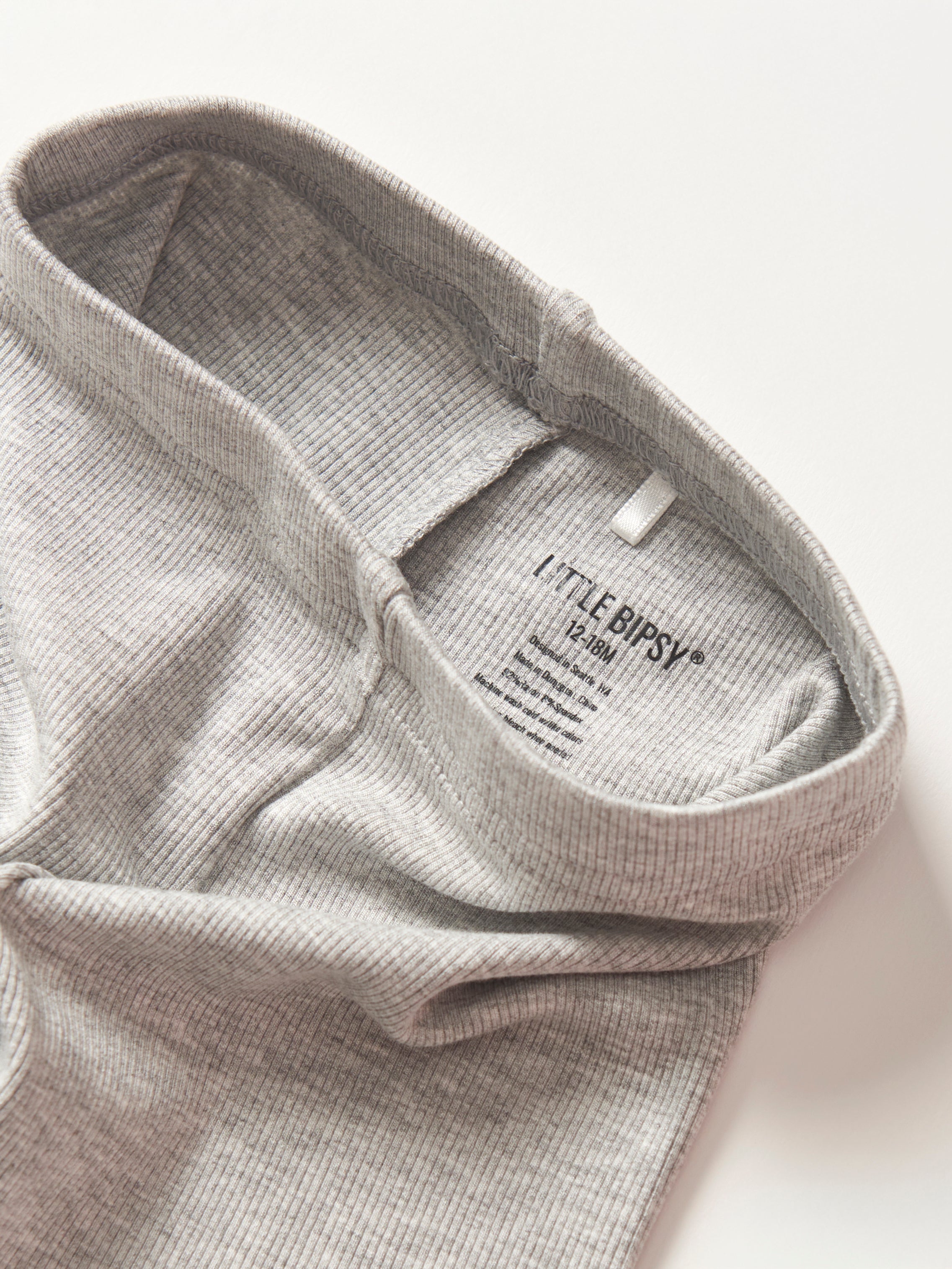 High Waist Ribbed Biker Shorts for Women - Grey Workout Leggings | Yoga, Running, Gym & Lounge Wear