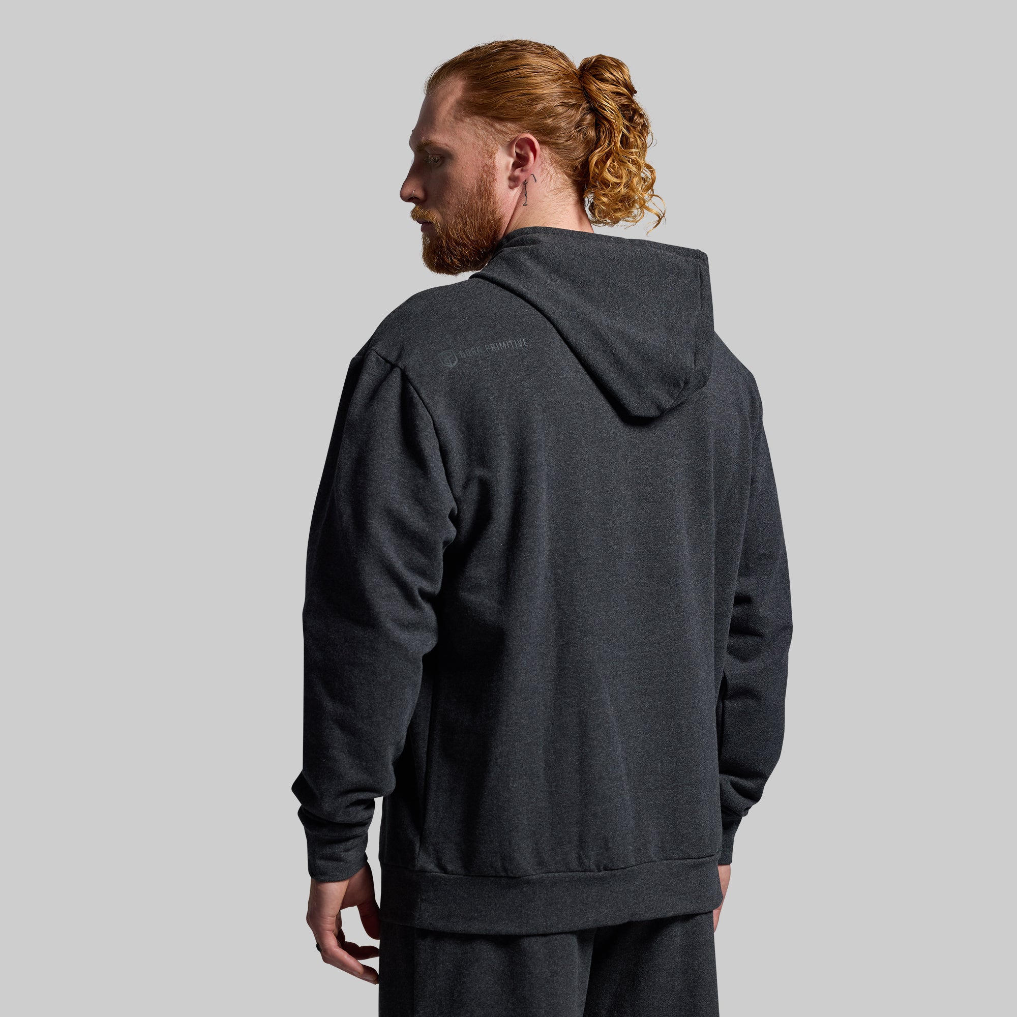 Premium Men's Unmatched Hoodie - Soft Cotton Blend Pullover with Kangaroo Pocket (Charcoal Grey) | Comfortable Casual Wear for Gym, Street Style & Outdoor Activities