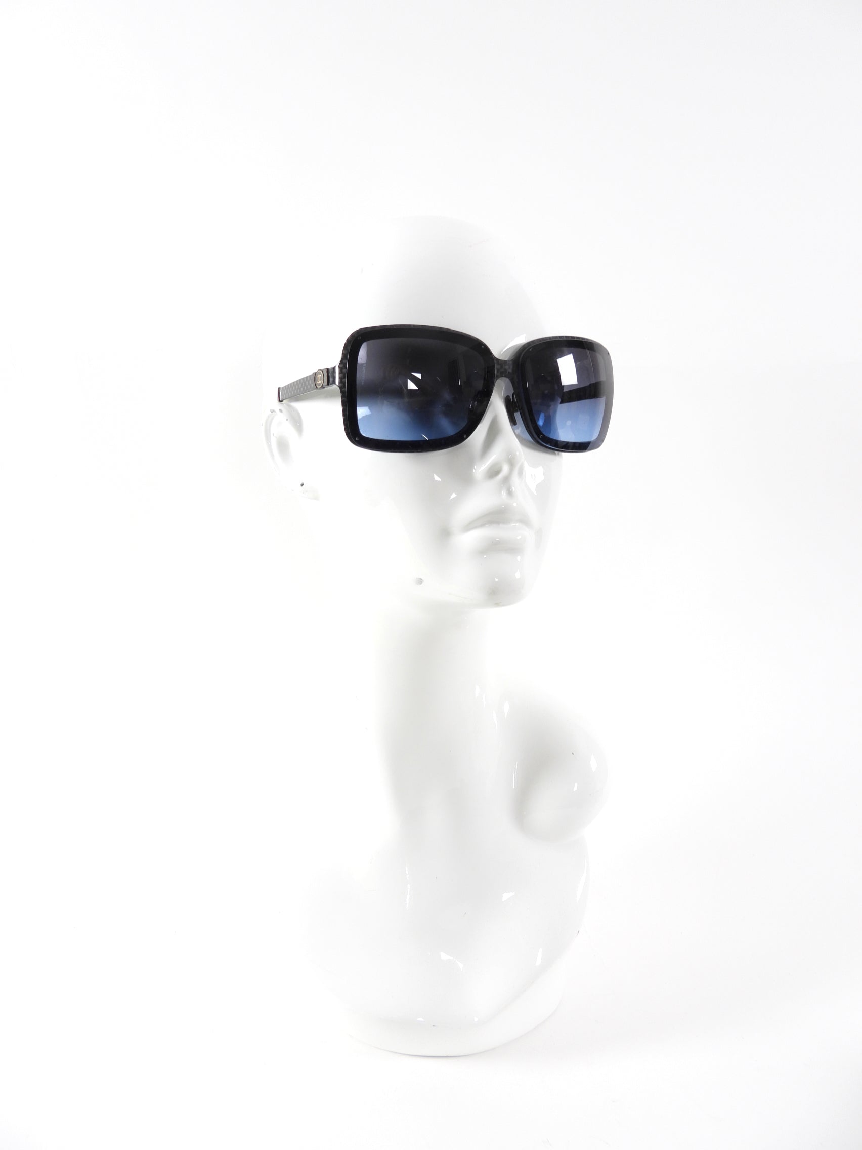 Chanel Square Sunglasses with Dark Blue Lens L1294 - Luxury Designer Shades for Women, UV Protection & Fashion Statement - Perfect for Beach, Driving & Outdoor Activities