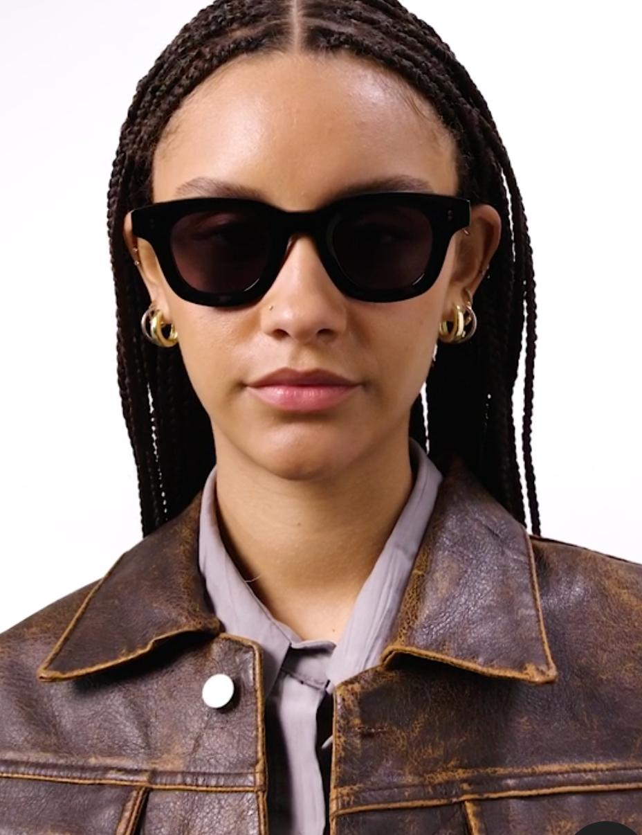 Akila Apollo Sunglasses - Polarized UV Protection, Lightweight & Stylish (Black Frame & Lenses) - Perfect for Driving, Outdoor Sports & Fashion Accessories