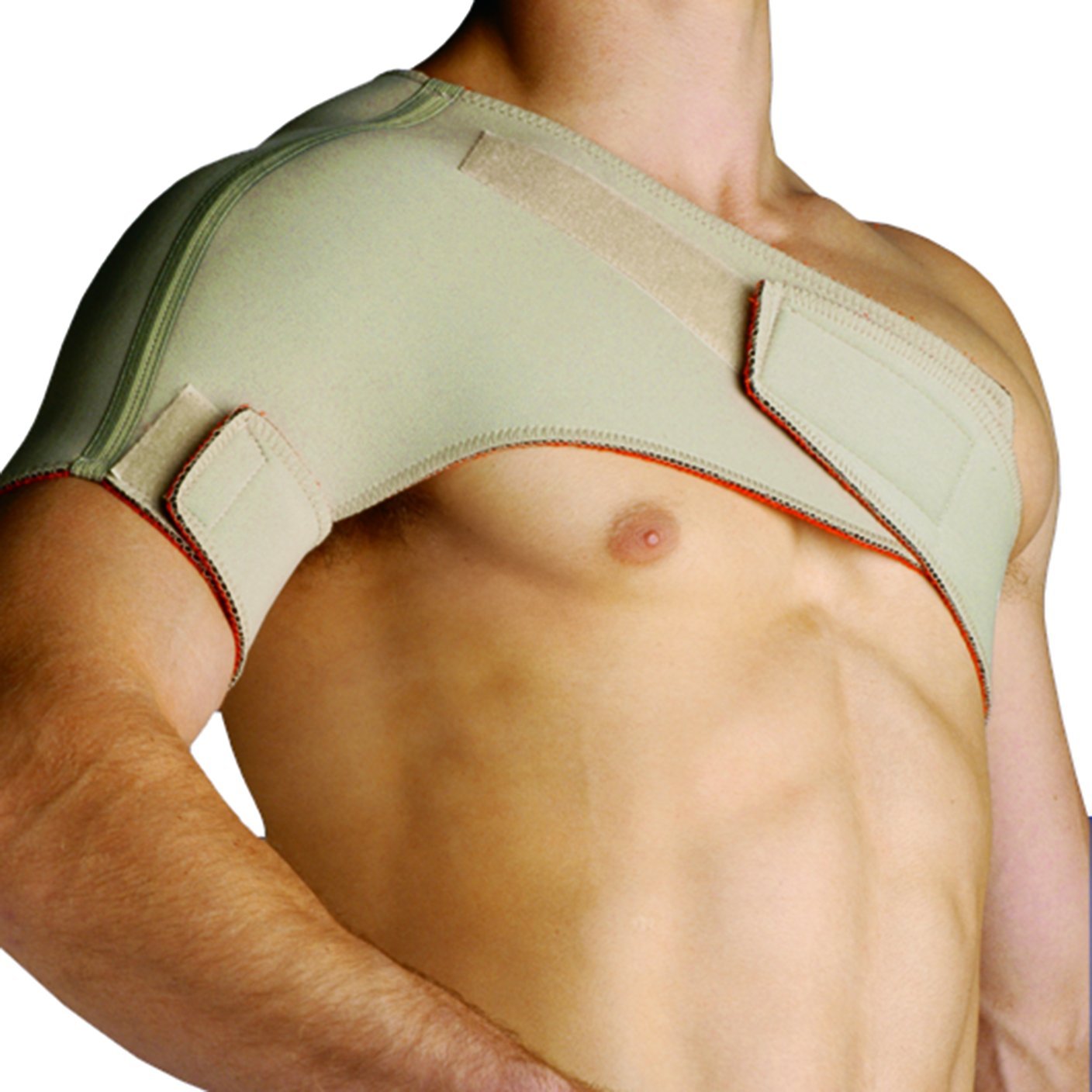 Thermoskin Sport Shoulder Support Brace - Adjustable Compression for Pain Relief & Injury Recovery - Ideal for Athletes, Gym & Daily Activities