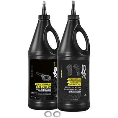 Can-Am Outlander L 570 2016 Drivetrain Oil Change Kit with TUSK Premium Oil - Complete Maintenance Solution for ATV Off-Roading & Trail Riding