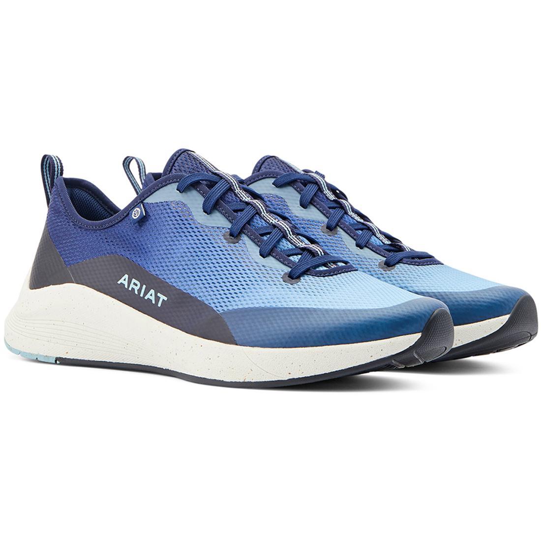ShiftRunner Soft Toe Shoe Blue Waves