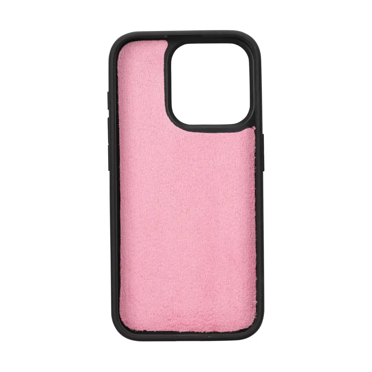 Pink Leather Wallet Case for iPhone 15 Pro - Slim Protective Cover with Card Holder | Perfect for Everyday Use, Travel & Shopping