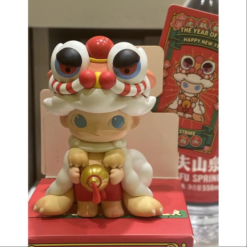 DIMOO Pop Mart The Year of Tiger Series - Limited Edition DIMOO LUCKY STRIKE Collectible Figure for Home Decor, Office Display, and Gift Giving