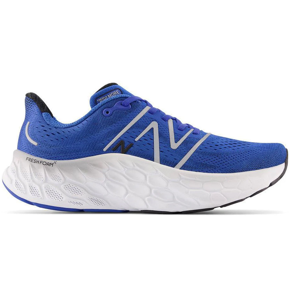 New Balance Fresh Foam X More v4 Men's Running Shoes - Lightweight Cushioned Sneakers for Road Running & Daily Workouts