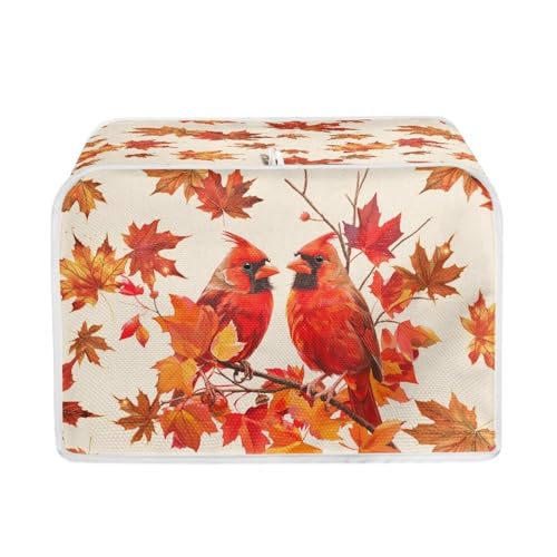 Cardinals Maple Leaves-Orange