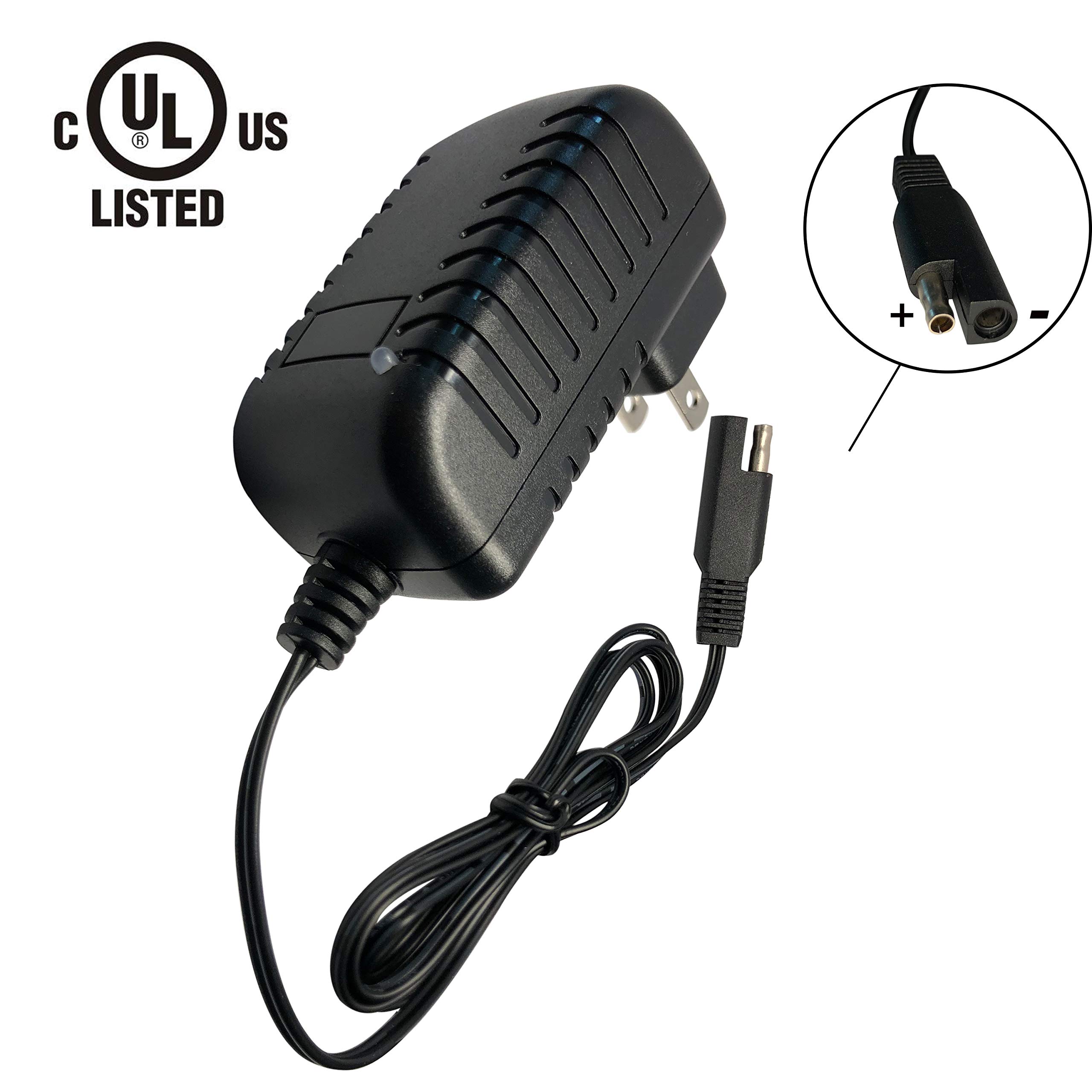 6V Kids Ride On Car Charger - 6 Volt Battery Charger for Pacific Cycle Disney Quad 4 - UL Certified Replacement Power Adapter - Perfect for Outdoor Playtime & Backyard Adventures