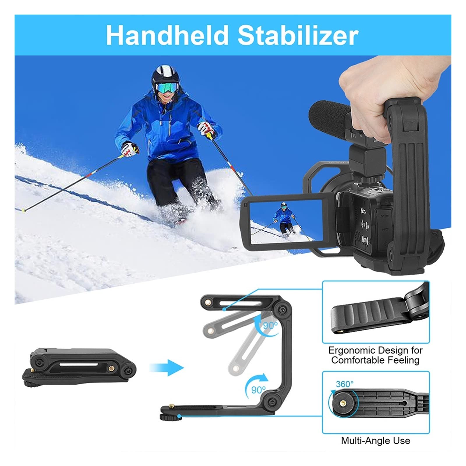 BODORME 4K Digital Vlog Camera - 18X Zoom Video Recorder with 32GB SD Card, Portable Webcam for YouTube Streaming, Outdoor Photography & Travel Vlogging (Ideal for Content Creators, Travel Bloggers & Live Streaming)