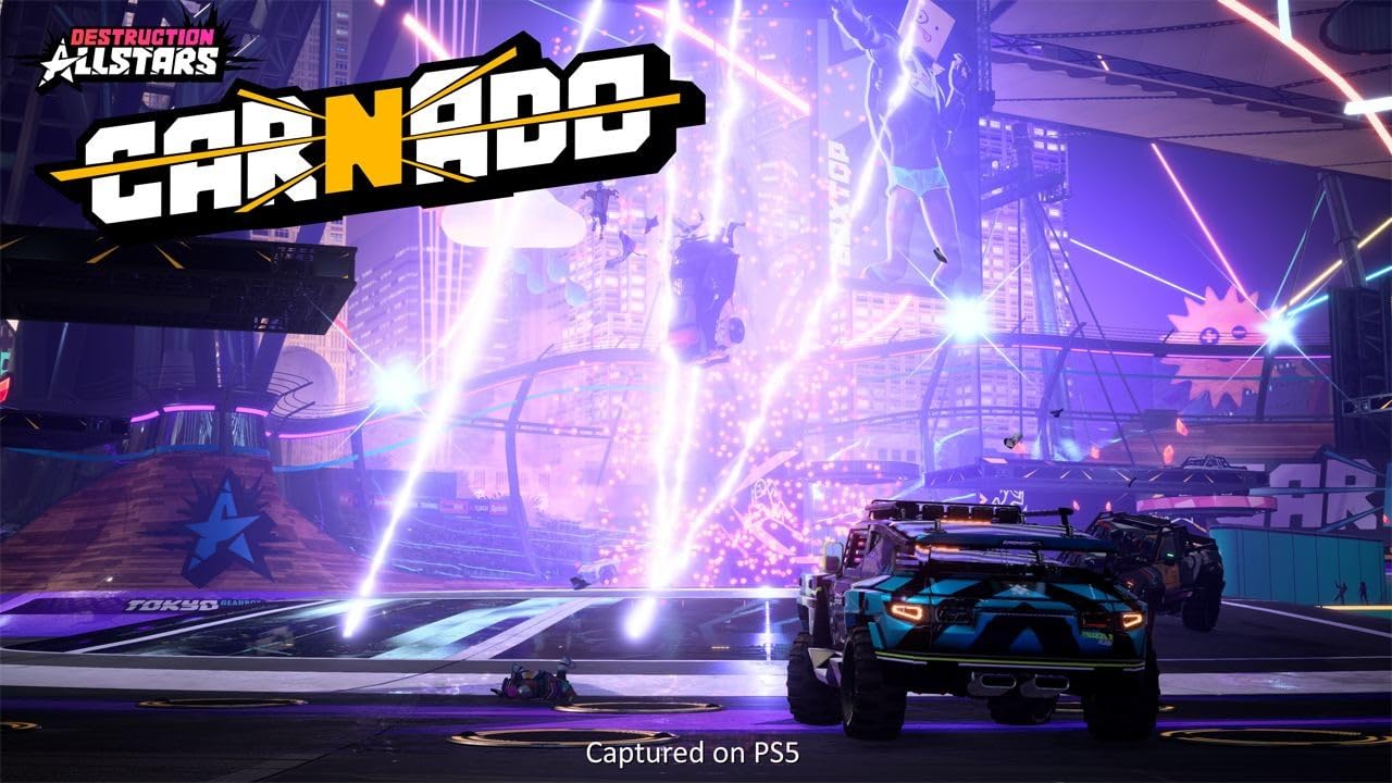 Destruction AllStars - PS5 Game | Action-Packed Multiplayer Racing for PlayStation 5 | Perfect for Competitive Gaming & Online Battles
