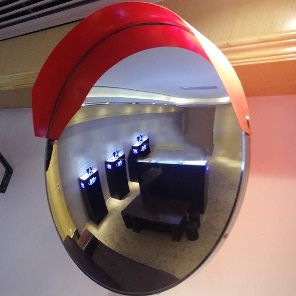 80cm Convex Safety Mirror for Highways & Intersections - Traffic Blind Spot Mirror for Roadside, Parking Lots & Public Areas | Ideal for Accident Prevention & Enhanced Visibility