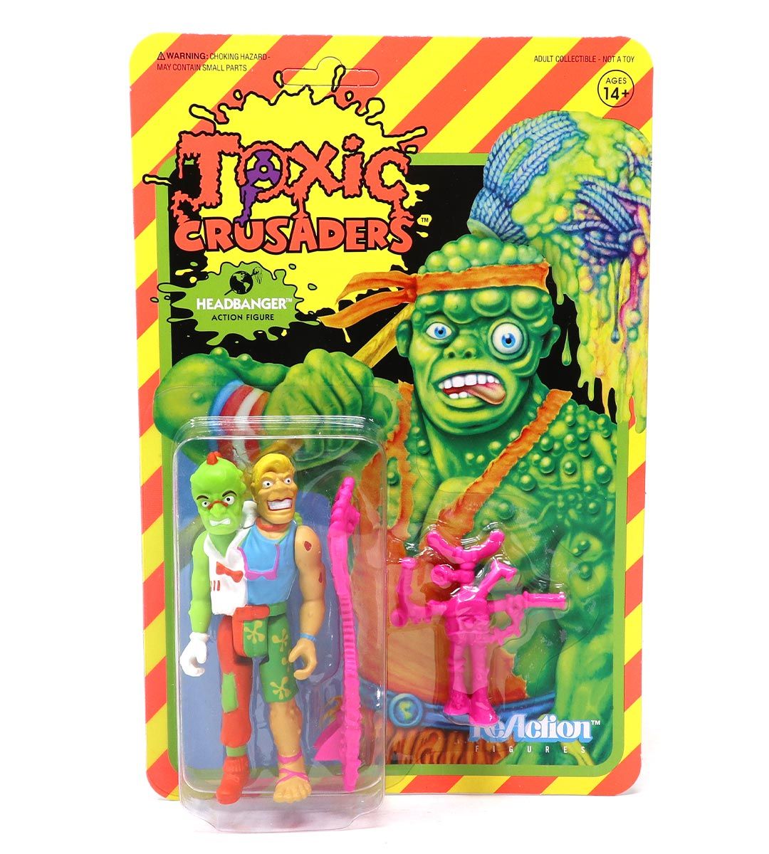 Headbanger ReAction Figures - The Toxic Avenger Collectible Action Figure for Horror Fans | Perfect for Display, Gifts & Movie Memorabilia Collections