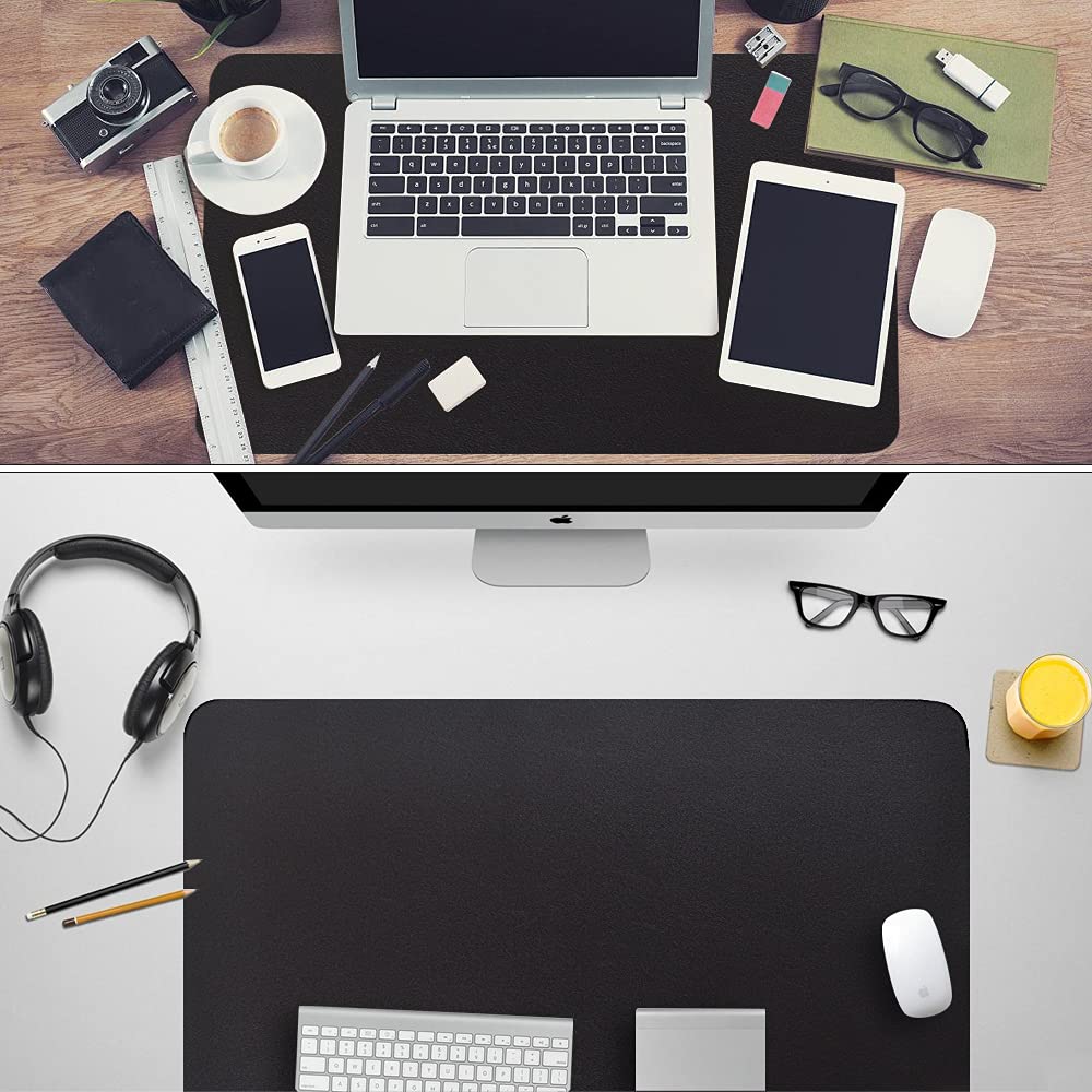 Premium PU Leather Mouse Pad - Large 23.6
